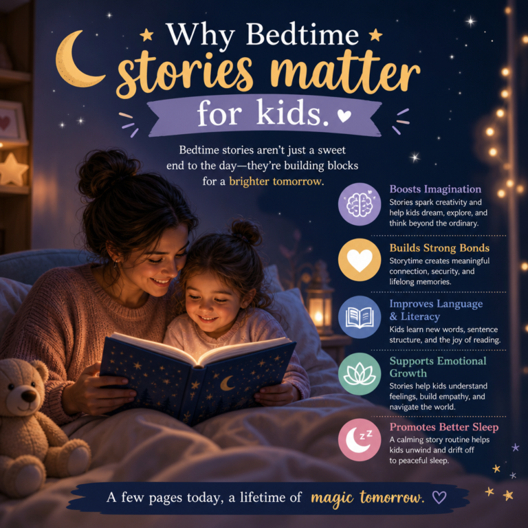 Why Bedtime Stories Matter: More Than Just a Good Night Ritual